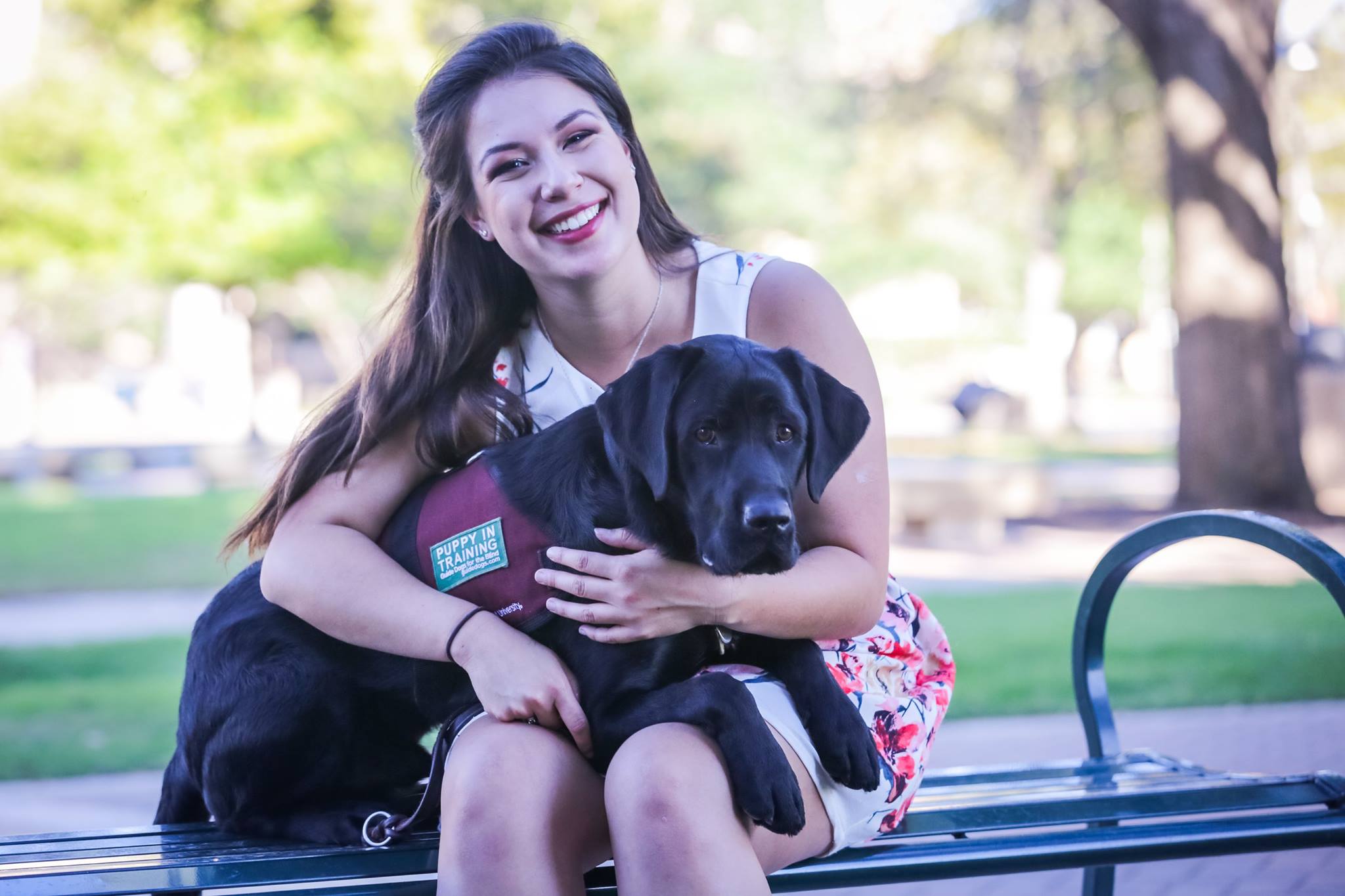 Texas A&M Junior Trains Support Dogs While in School