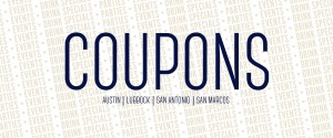 Coupons Page Header