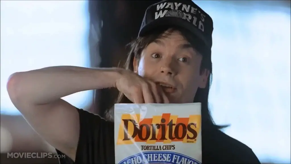 Dorito's Product Placement in Wayne's World