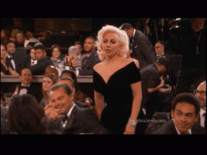 Lady Gaga bumps Leonardo