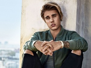 Justin Bieber in "Seventeen Mag"
