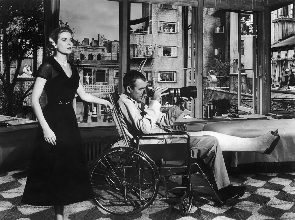 James Stewart in Rear Window