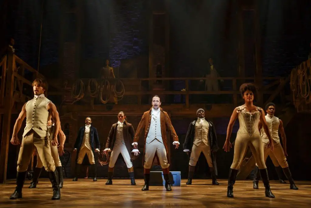 Scene from Hamilton