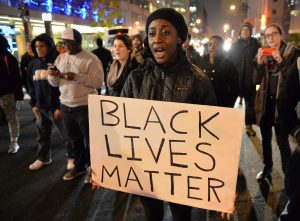 Black Lives Matter Protestor