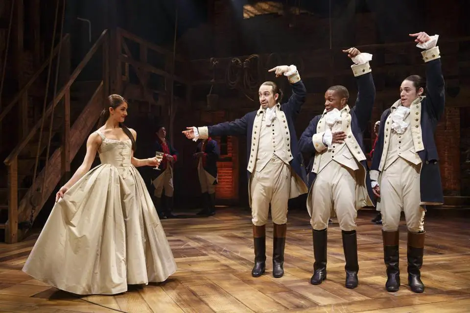 Scene from Hamilton