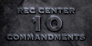Notorious B.I.G.'s Rec Center 10 Commandments