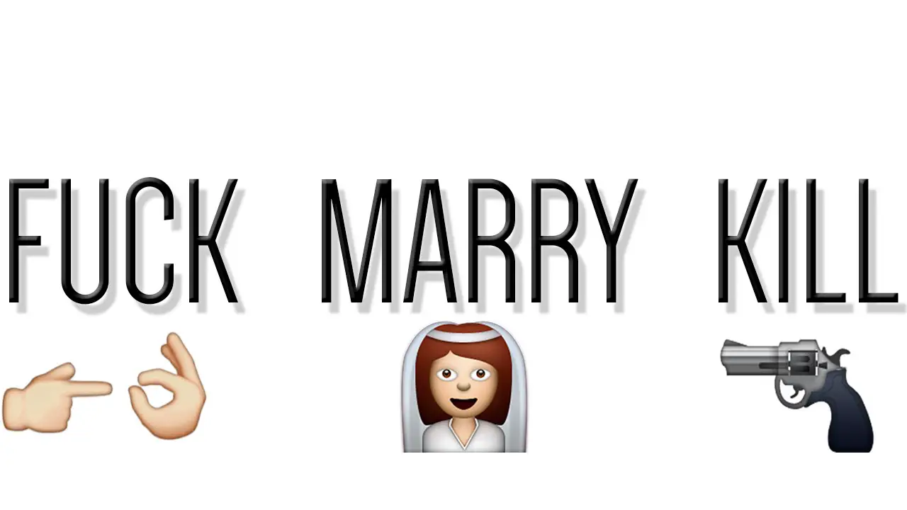 “F**k, Marry, Kill:" Putting a Crude Game in its Place