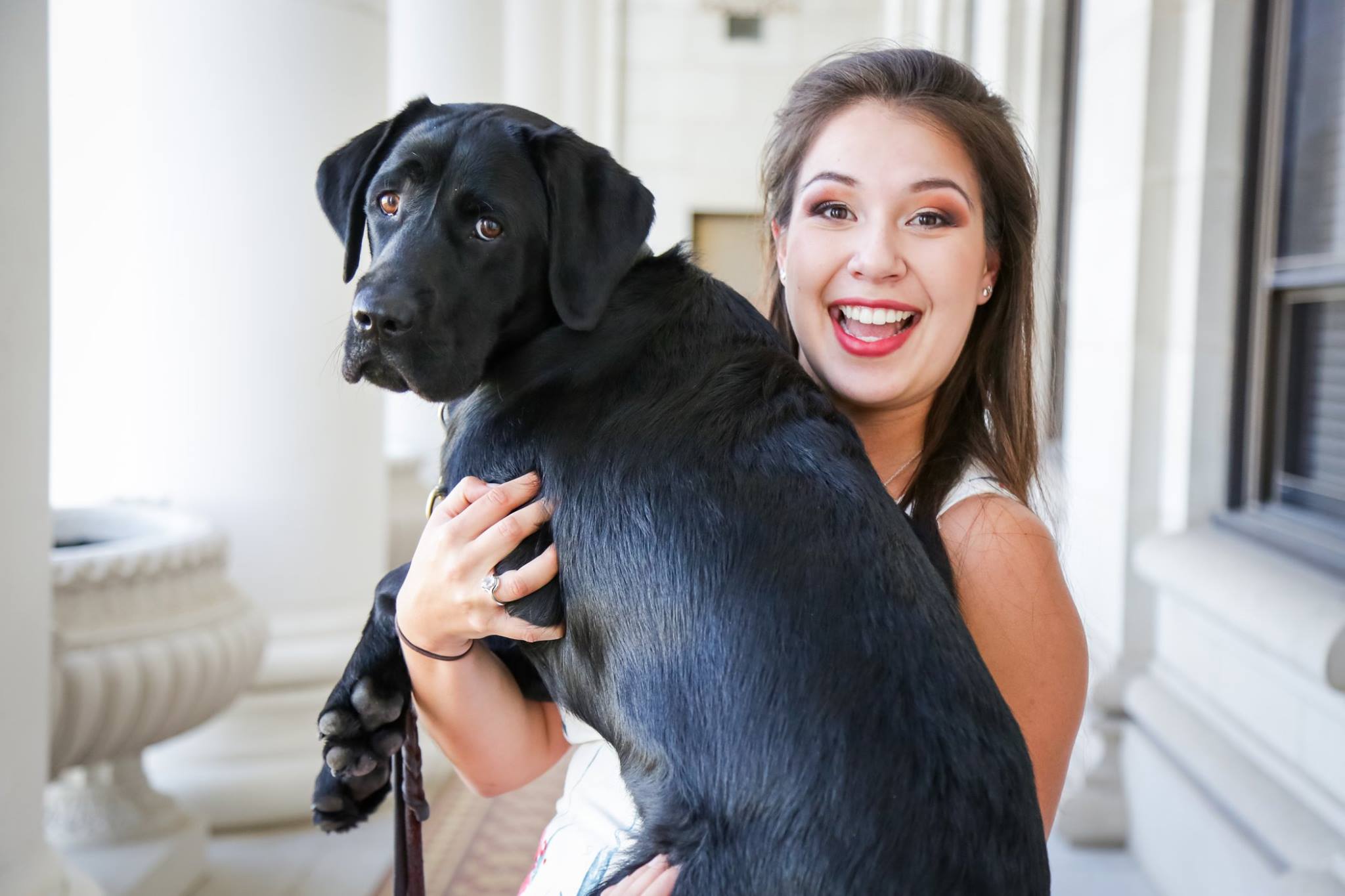 Texas A&M Junior Trains Support Dogs While in School