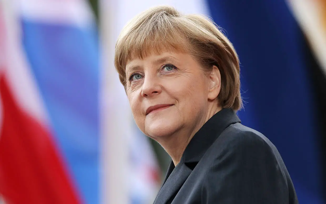 German Chancellor Angela Merkel Is an International Comfort