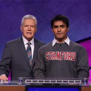 Stanford's Virag Mehta Discusses Accidentally Flipping Off Alex Trebek on 'Jeopardy'