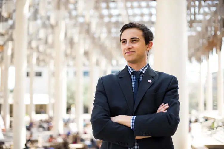 UTSA Student Body President Andrew Hubbard Answers the Study Breaks Questionnaire