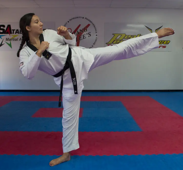 Jackie Galloway Bronze Medal Twaekwondo