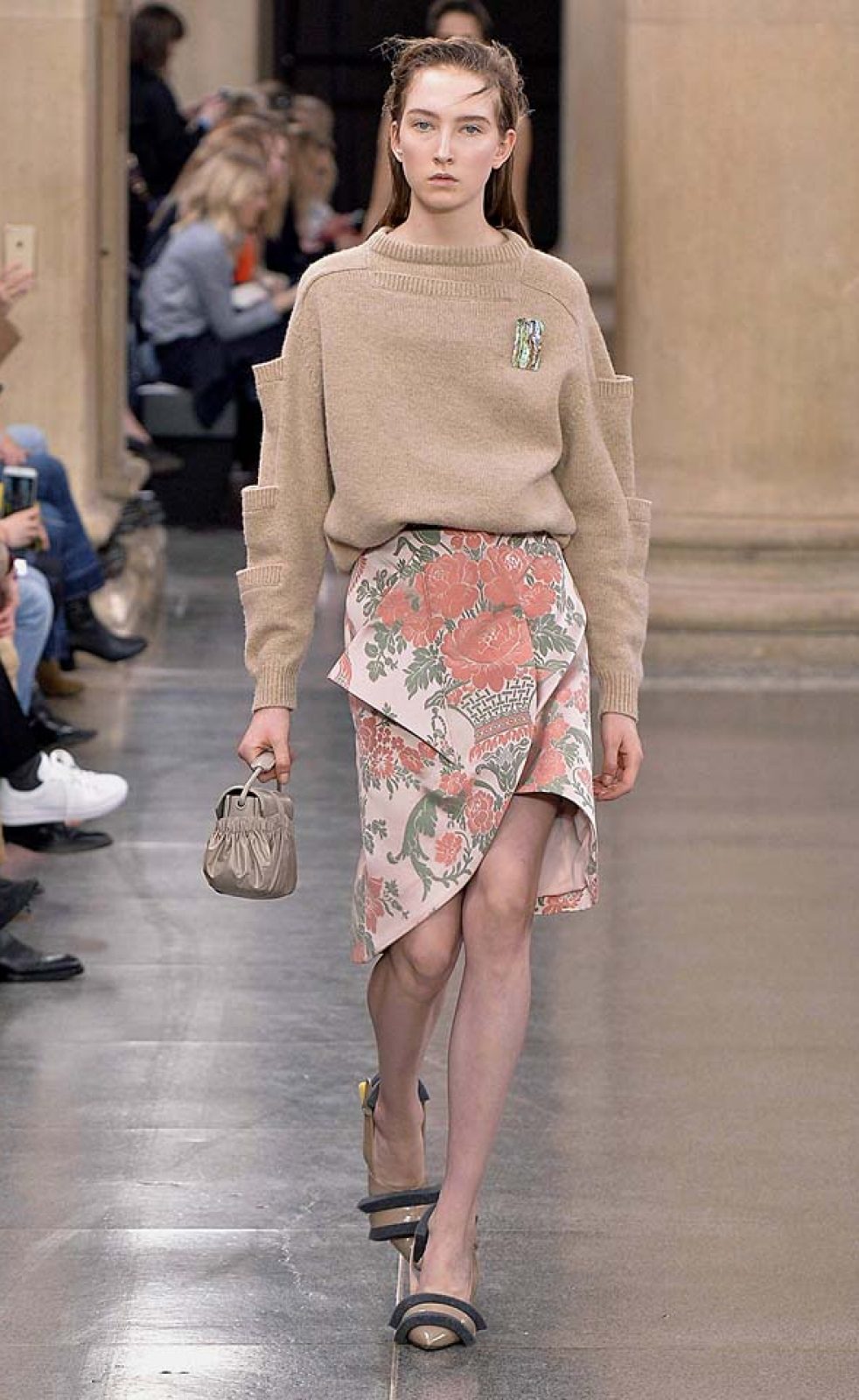 christopher-kane-fw17-rtw-fall-winter-2017-18-collection-2-floral-dress-sweater