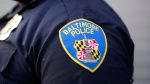 Baltimore police badge