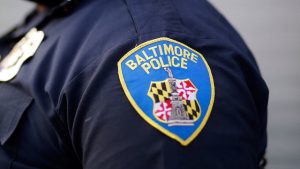 Baltimore police badge