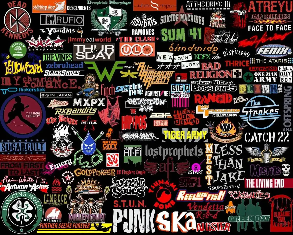 Рок группы сборники. Логотипы рок групп. Логотипы панк рок групп. Логотипы групп музыкальных рок. Логотипы поп панк групп.