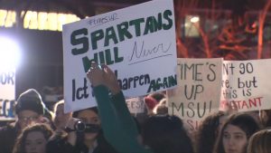 Michigan State University protest