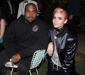Grimes and Kanye
