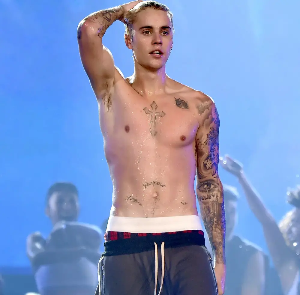 What Can Fans Expect From The Newly Religious Justin Bieber   Justin Bieber Tattoo Face 