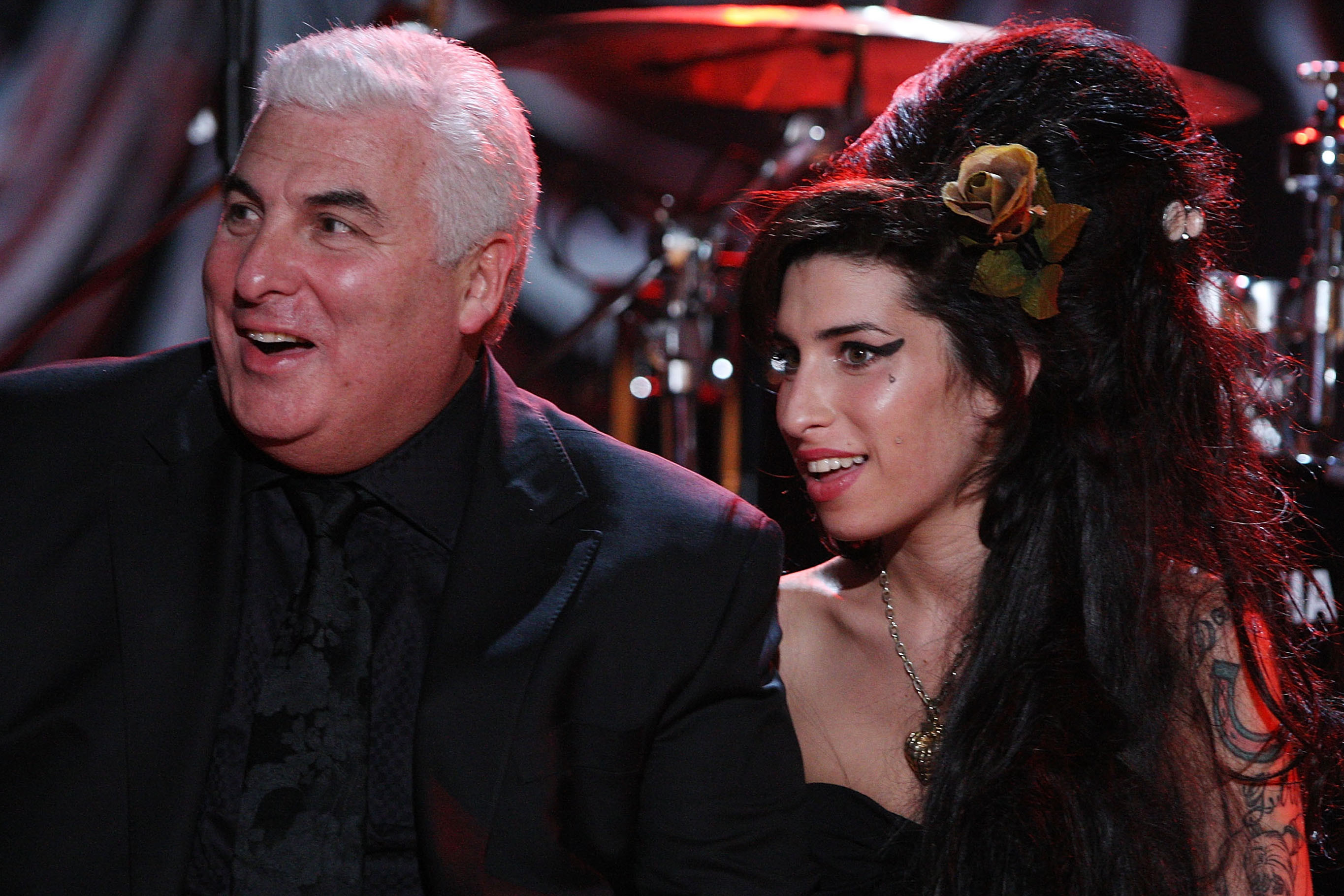 Amy Winehouse's father continues to advocate for the hologram tour, much to fans' dismay. (Image via Page Six)