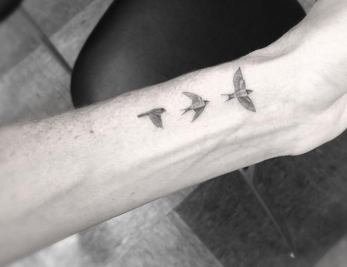 As the Traditional Tat Falls Out of Favor, Say Hello to the Tiny Tattoo