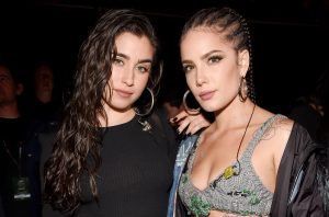 Jauregui and Halsey released the song "Strangers" in 2017. (Image via Billboard)