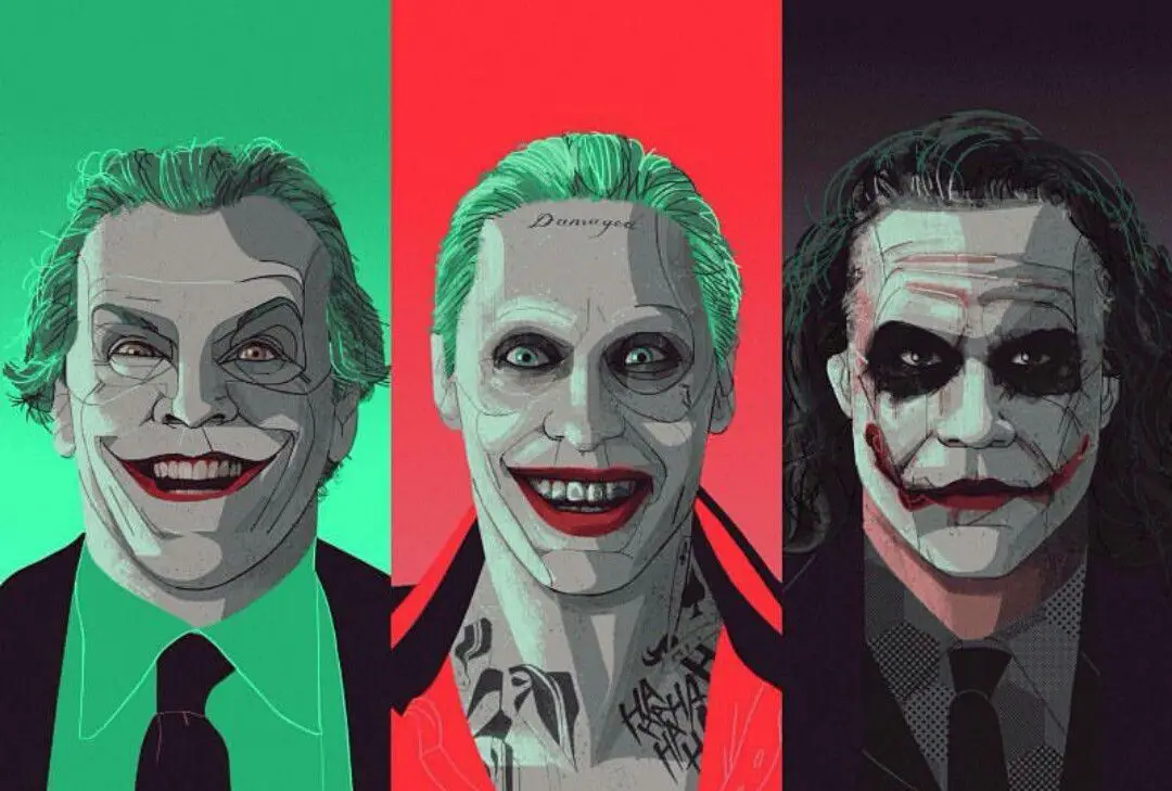 The Joker could be more famous than Batman himself. (Image via Behance)