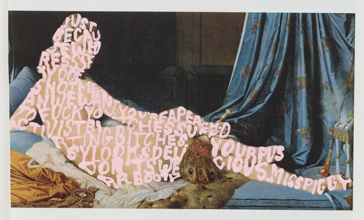 Unlike most art, "Apologia" is pretty straightforward. (Image via Artsy)