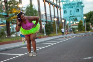In a world of fat-shaming and unrealistic fitspo, Latoya Shauntay Snell is a breath of fresh air. (Image via Ramblings from the Running Fat Chef)