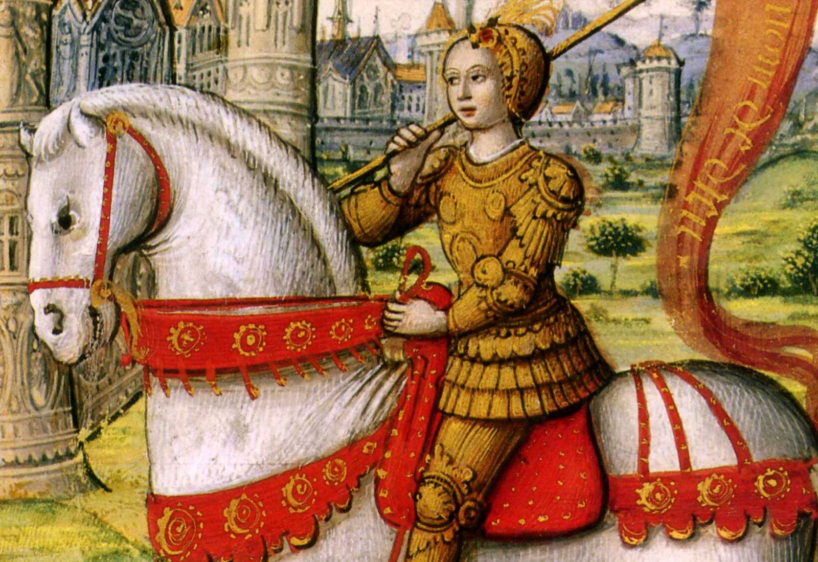 Joan of Arc's personal experiences are perfectly captured in David Elliott's "Voices: The Final Hours of Joan of Arc." (Image via Smithsonian Magazine)
