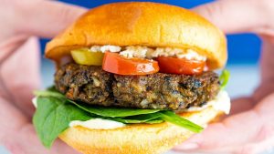 veggie burgers