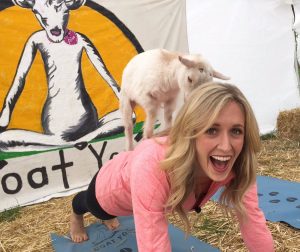 goat yoga