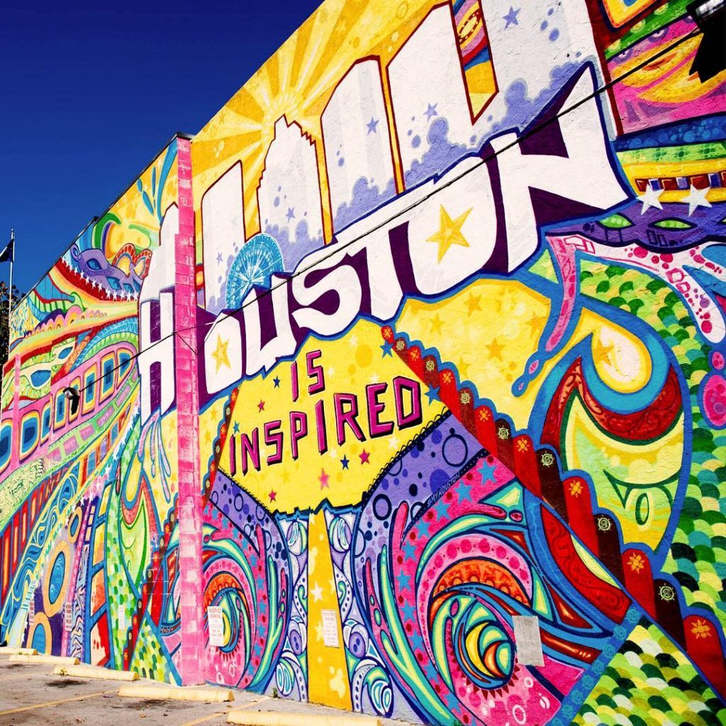 Houston Is Inspired Mural