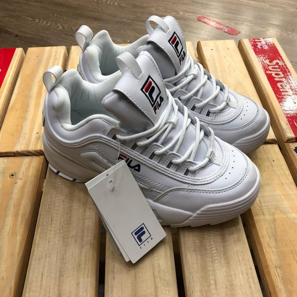 Fila Disruptors in an article about ugly shoes
