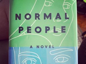 A copy of the book Normal People by Sally Rooney