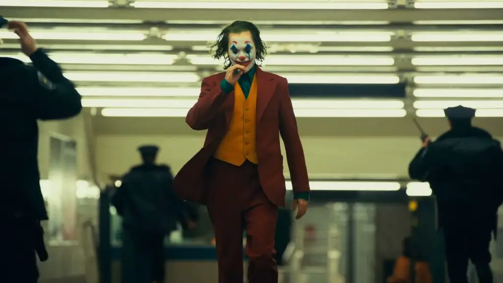 A scene from the 2019 film Joker, one of several films dealing with class warfare