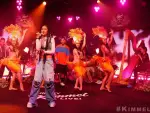 In an article describing her latest album, Jhené Aiko is seen here performing on 'Saturday Night Live with Jimmy Kimmel'