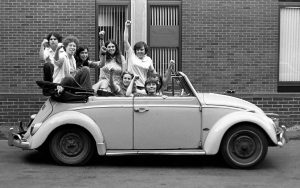 Photo of first women at yale for yale needs women