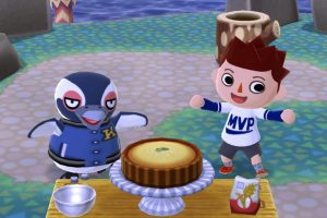 Screenshot from Animal Crossing in article about games with no specific goals