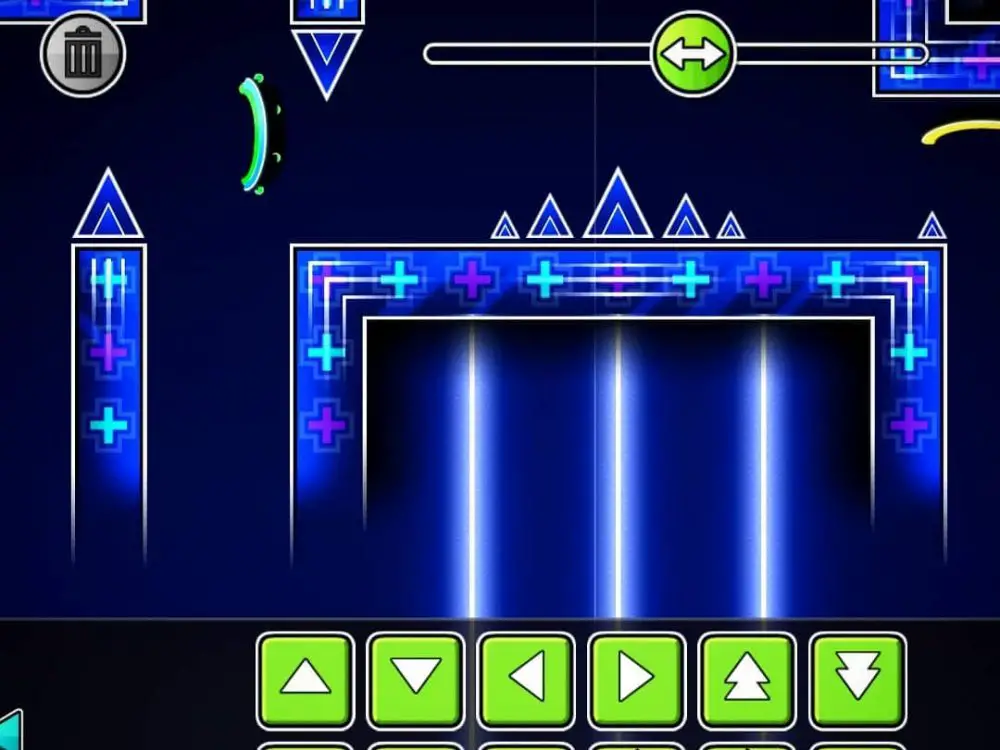 Screenshot from Geometry Dash, one of many games you can play during your quarantine
