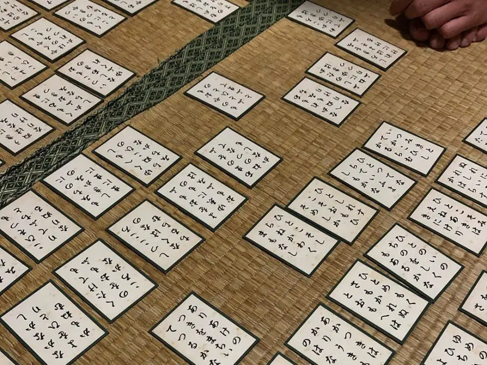 Fournier Kartenspiel Hyakunin isshu uta Karuta Japan 1750 