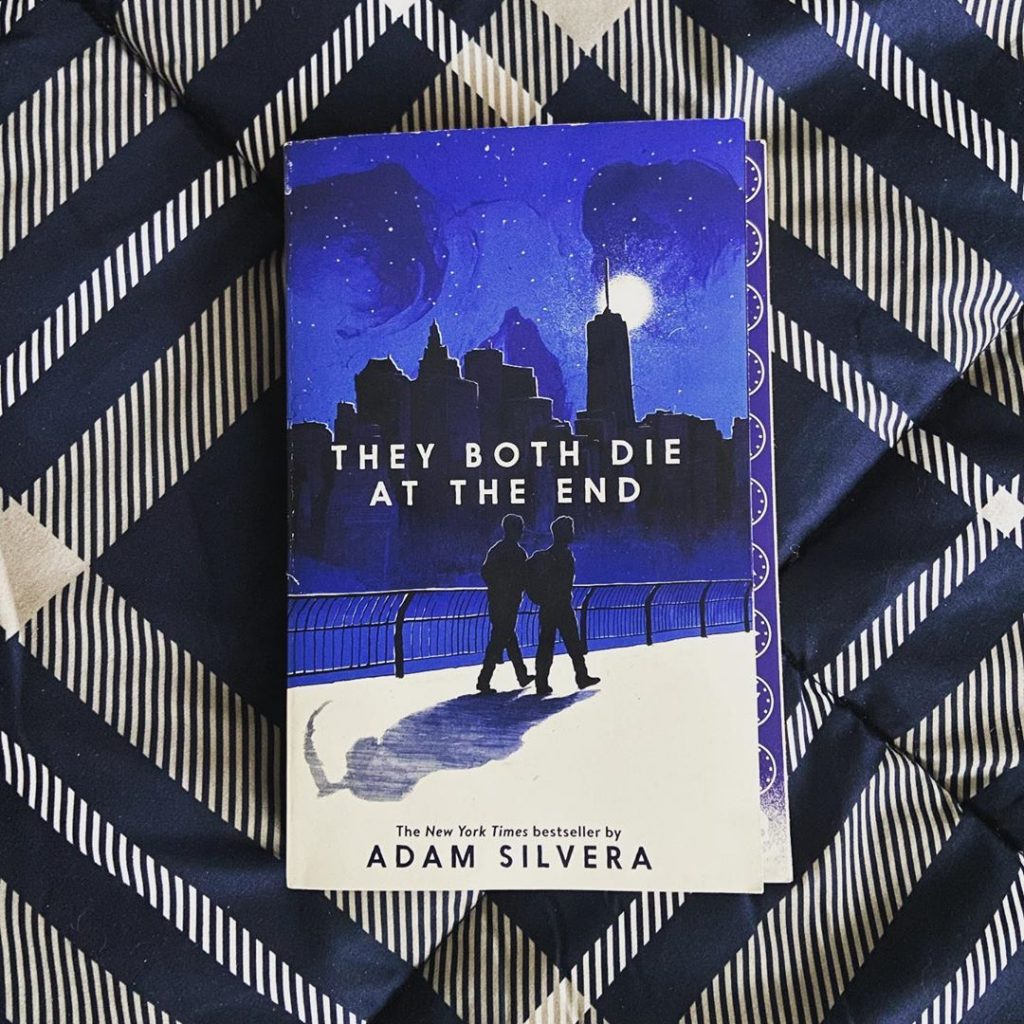 A copy of the young adult book They Both Die at the End