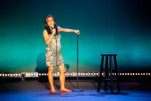 Ali Wong is best known on the stage of her Netflix comedy specials.