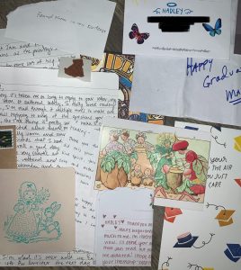 Letters by pen pals