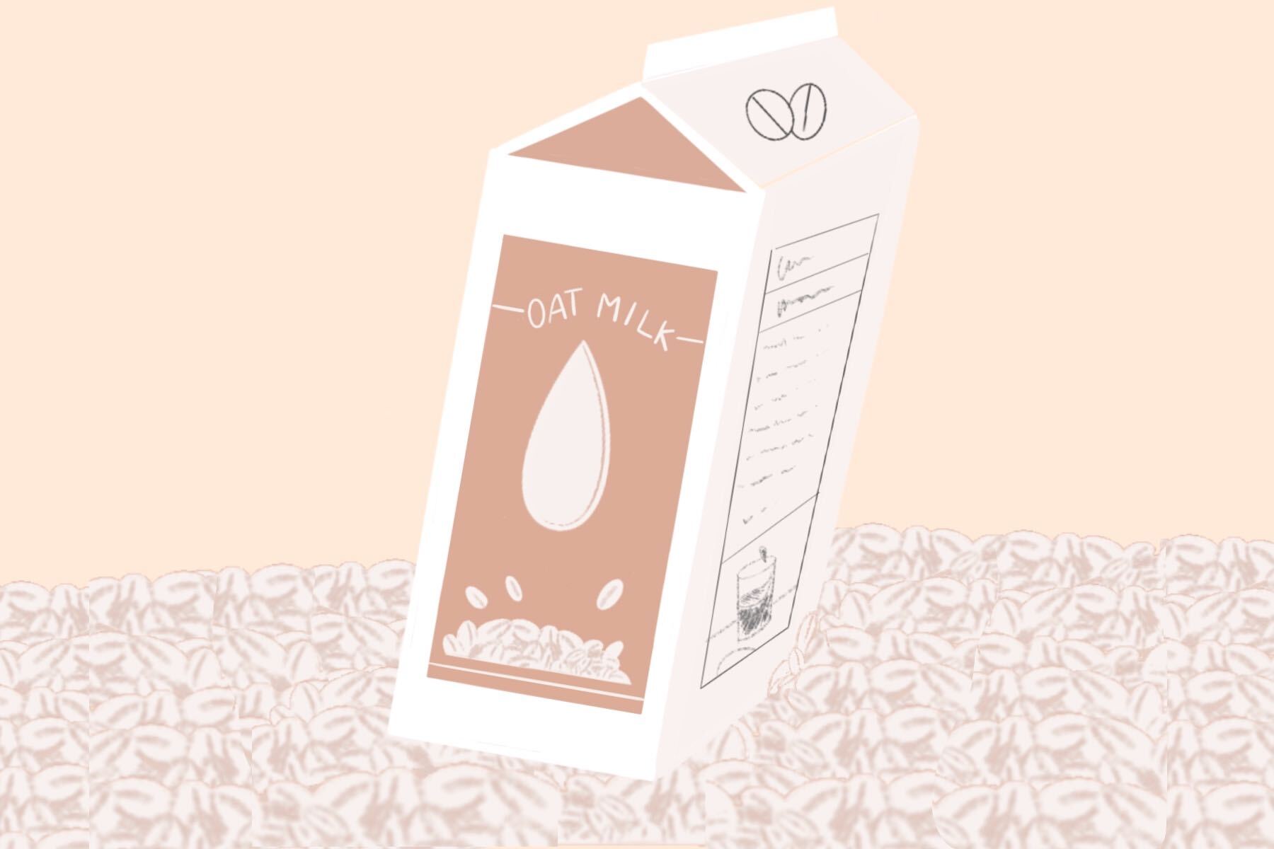 Oat milk cartons can be found in most grocery stores.
