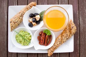 plate of food in article about keto diet