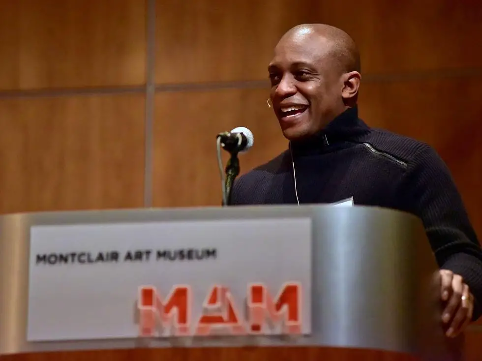 Khalil Gibran Muhammad, author of 'The Condemnation of Blackness' speaking at an event