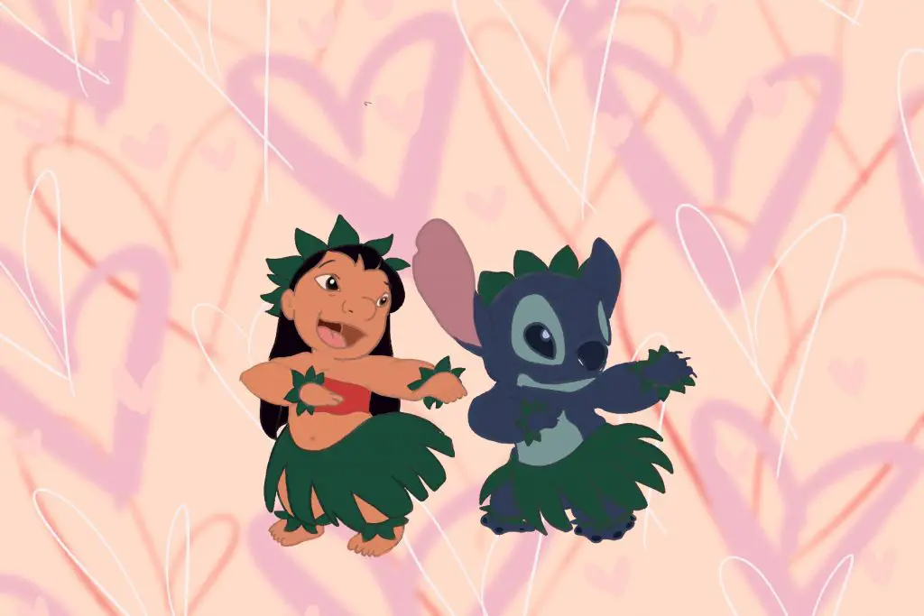 Lilo and Stitch illustration by Sezi Kaya