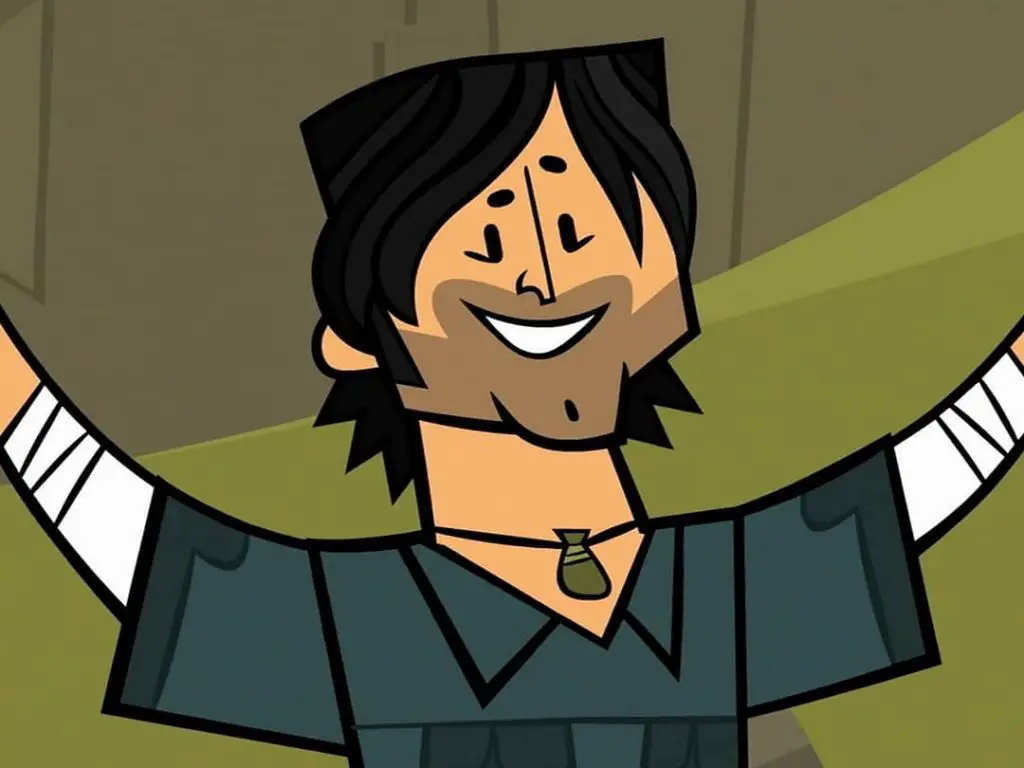 Image from the cartoon Total Drama