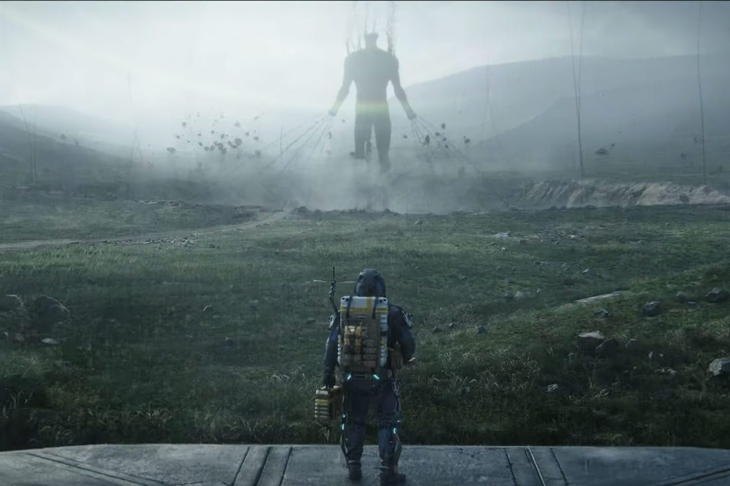 Screenshot from the video game 'Death Stranding'